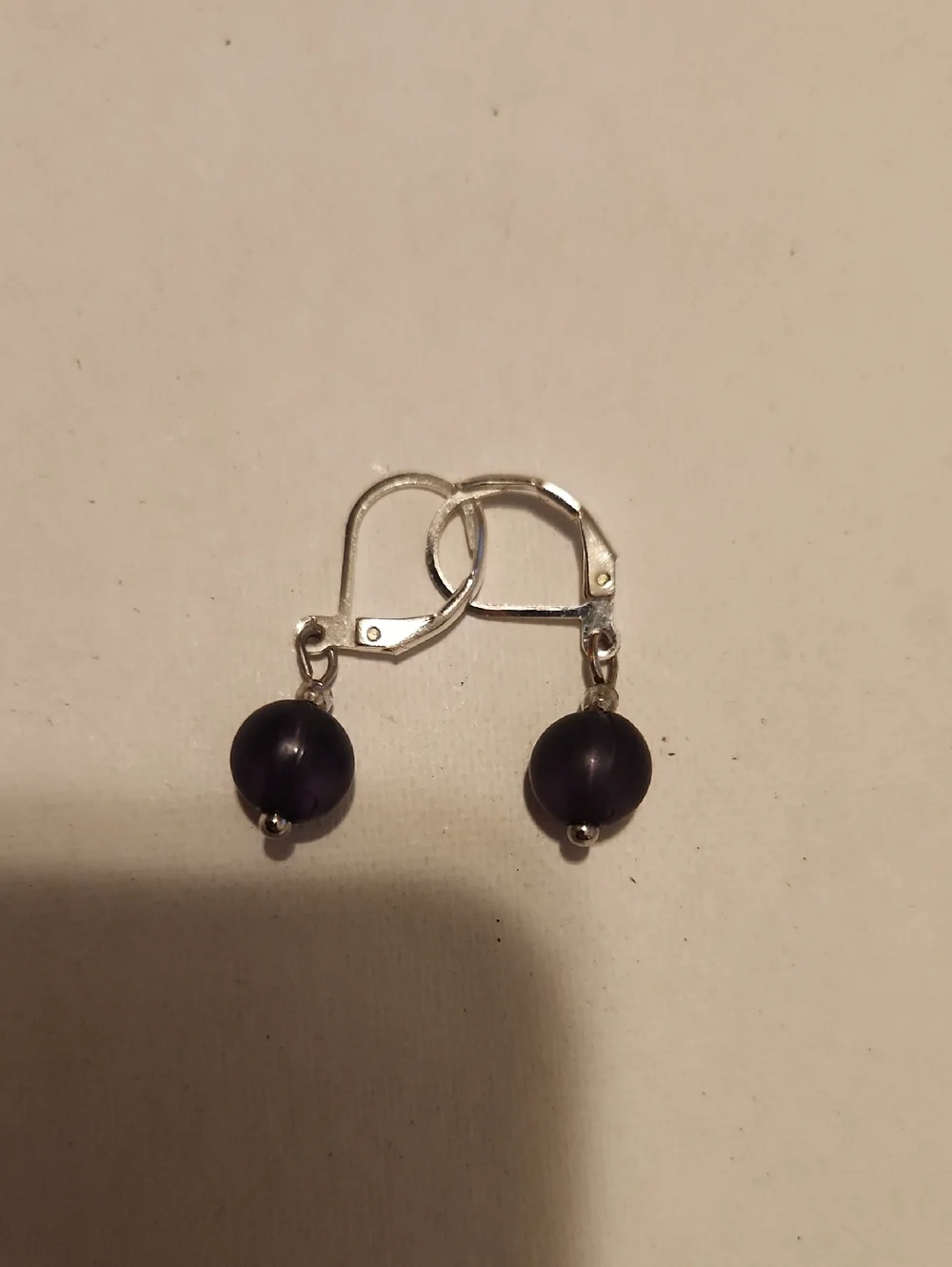 Jewelry Set Black Beaded with Silver Accents - Picture 3 of 5